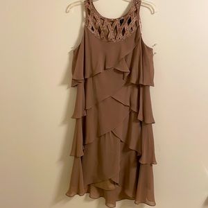 Chiffon cocktail dress